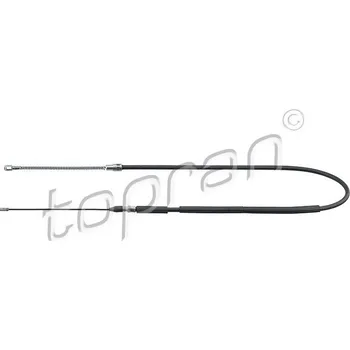 Lanko parkovací brzdy Tažné lanko, parkovací brzda, , 251609701A, 251609701B, 251609701C, TOPRAN, 103 282