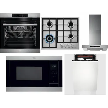 Set domácích spotřebičů AEG BSK792380M + AEG Mastery StepPower HGB64420SM + AEG Mastery DBB5660HM + AEG Mastery MSB2547D-M + AEG Mastery MaxiFlex FSE73507P