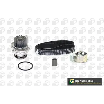 Rozvod motoru Vodní pumpa + sada ozubeného řemene, , 038121011C, 038121011CV, 038121011CX, 038121011D, 038121011DV, 038121011DX, 038121011G, 038121011GX, 038121011H, 038121011HV, 038121011HX, 38198119, BGA, TB0150CPK-1