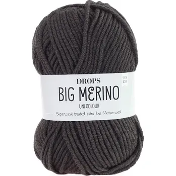 Příze Příze DROPS Big Merino uni color 05 - moka