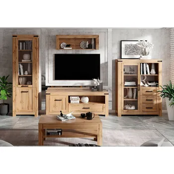 Obývací stěna Obývací sestava 3.4 m dub wotan Mortiz