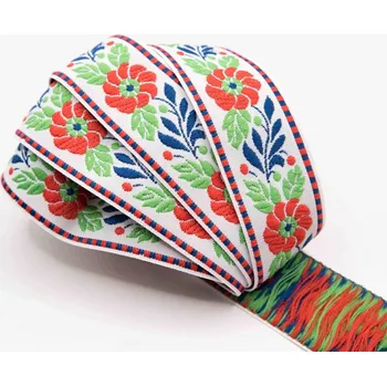 Stuha Krojová stuha - bílá - šíře 2,5 cm