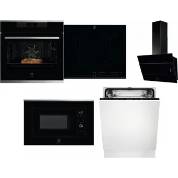 Set domácích spotřebičů ELECTROLUX KOEBP39X + ELECTROLUX EIV634 + ELECTROLUX LFV316K + ELECTROLUX LMS2203EMX + ELECTROLUX EEA27200L