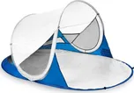 Spokey STRATUS Samorozkládací outdoorový paravan, UV 40, 195x100x85 cm - bílo modrý