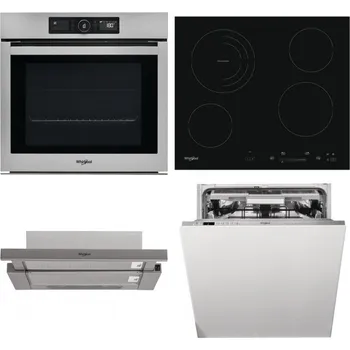 Set domácích spotřebičů WHIRLPOOL AKZ9 9480 IX + WHIRLPOOL AKT 8900 BA + WHIRLPOOL AKR 5390/1 IX + WHIRLPOOL WIO 3O540 PELG