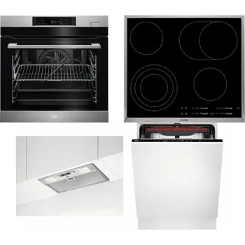 Set domácích spotřebičů AEG BSK782380M + AEG Mastery DirectTouch HK654070XB + AEG DGB3523S + AEG Mastery MaxiFlex FSB53927Z