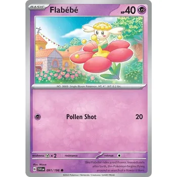Sběratelská karetní hra Flabb 091/198 - Scarlet & Violet Typ karty: Non-Holo
