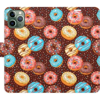 Pouzdro na mobilní telefon Flipové pouzdro iSaprio - Donuts Pattern - iPhone 11 Pro