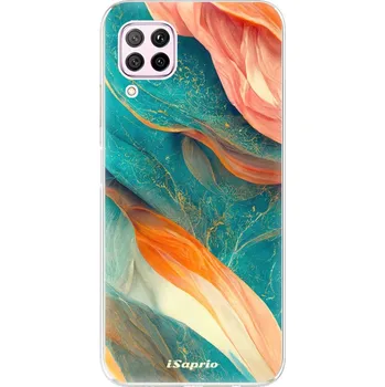 Pouzdro na mobilní telefon Odolné silikonové pouzdro iSaprio - Abstract Marble - Huawei P40 Lite