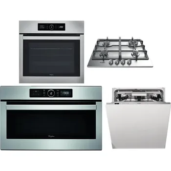 Set domácích spotřebičů WHIRLPOOL ABSOLUTE AKZ9 6230 IX + WHIRLPOOL TKRL 661 IX EU + WHIRLPOOL ABSOLUTE AMW 730 IX + WHIRLPOOL WIO 3O540 PELG