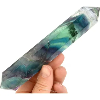 Fluorit špice oboustranná broušená QA 243g