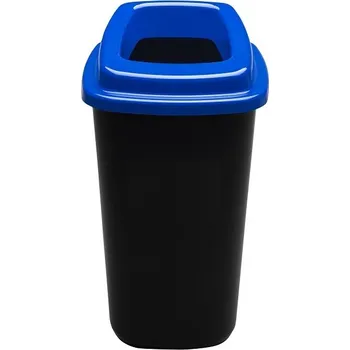 Odpadkový koš Plafor Odpadkový koš plastový SORT BIN 45 L - modré víko