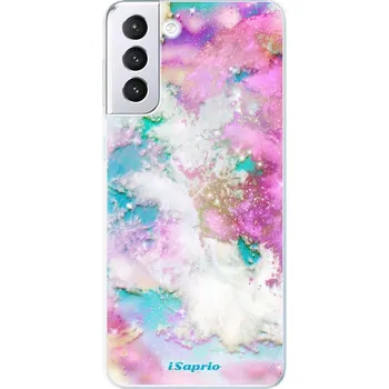 Odolné silikonové pouzdro iSaprio - Galactic Paper - Samsung Galaxy S21+
