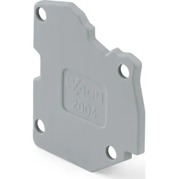 modulární přístroj a rozvaděč WAGO Bočnice 2004-541 koncová pro modulární konektor TOPJOB® S 1,5mm, šedá 2004-541