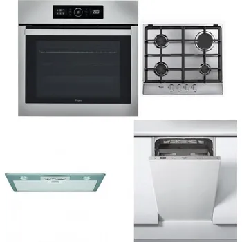 Set domácích spotřebičů WHIRLPOOL ABSOLUTE AKZ9 6230 IX + WHIRLPOOL AKR 351/IX + WHIRLPOOL AKR 650/1 IX + WHIRLPOOL WSIC 3M27 C