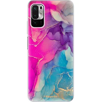 Pouzdro na mobilní telefon Odolné silikonové pouzdro iSaprio - Purple Ink - Xiaomi Redmi Note 10 5G