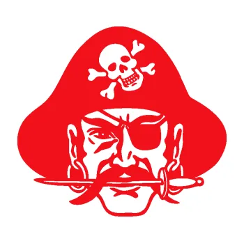 Samolepící dekorace SAMOLEPKA Pirát 002 levá (10 - červená) NA AUTO, NÁLEPKA, FÓLIE, POLEP, TUNING, VLASTNÍ TEXT, TISK, AUTOSAMOLEPKY.cz, POLEPY, OBRÁZEK, LOGO, SAMOLEPKY