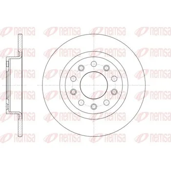 Brzdový kotouč Brzdový kotouč REMSA 61445.00