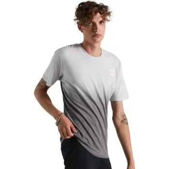 Pánská móda Volnočasové tričko Specialized Revel Tee SS Velikost: L Dove Grey Spray