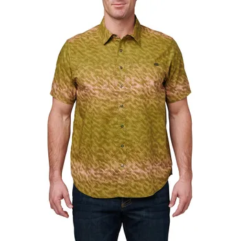 Pánská košile Košile 5.11 Wyatt Trout S/S Shirt - Riffle Green Camo XL
