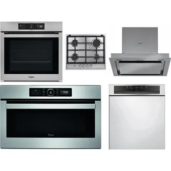 Set domácích spotřebičů WHIRLPOOL AKZ9 9480 IX + WHIRLPOOL AKR 351/IX + WHIRLPOOL AKR 860 IX + WHIRLPOOL ABSOLUTE AMW 730 IX + WHIRLPOOL WBC 3C34 PF X