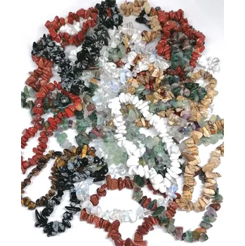 Náramek Sekané náramky z minerálů – 10 ks v akční nabídce pro energii, ochranu a krásu