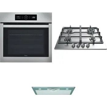 Domácí spotřebič WHIRLPOOL ABSOLUTE AKZ9 6230 IX + WHIRLPOOL TKRL 661 IX EU + WHIRLPOOL AKR 650/1 IX