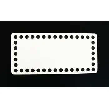 Dřevěné dno / spodní díl - krabička na kapesníky, 21 x 10 cm