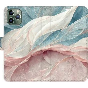 Pouzdro na mobilní telefon Flipové pouzdro iSaprio - Old Leaves 03 - iPhone 11 Pro