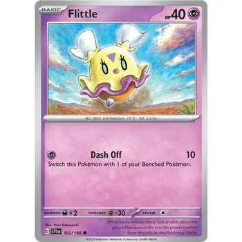 Karetní hra Flittle 102/198 - Scarlet & Violet Typ karty: Non-Holo