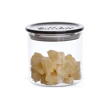 Dóza na potraviny SIMAX NÁDOBA S ČERNÝM VÍKEM 500ML