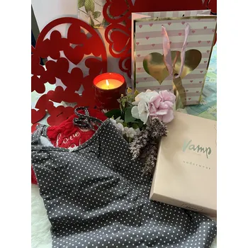 Podprsenka Dámské bavlněné košilky Vamp 13853 2 ks Barva: ŠEDÁ, Velikost: M/40