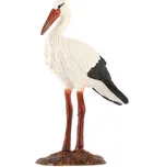 ZOOted Čáp bílý 9 cm