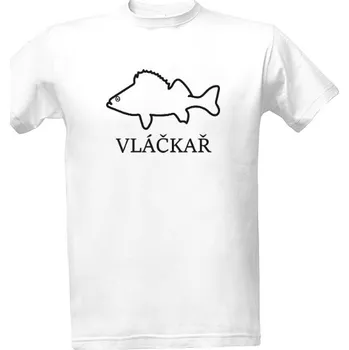 Tričko s potiskem VLÁČKAŘ pánské