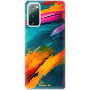 Pouzdro na mobilní telefon Odolné silikonové pouzdro iSaprio - Blue Paint - Samsung Galaxy S20 FE