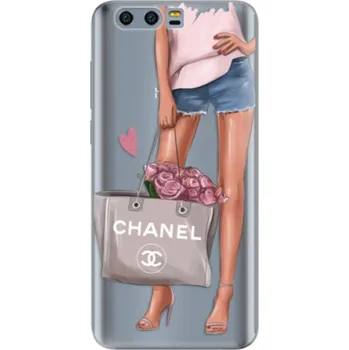 Pouzdro na mobilní telefon Odolné silikonové pouzdro iSaprio - Fashion Bag - Huawei Honor 9