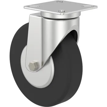 Stavební profil Alusic Otočné kolečko D=100 mm, příruba 60x60