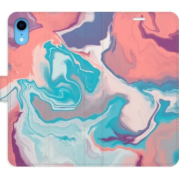 Pouzdro na mobilní telefon Flipové pouzdro iSaprio - Abstract Paint 06 - iPhone XR