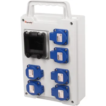 Rozvaděč eb370 - EB 600000.V /4M Zás.skříň EasyBOX IP44 pouze vydrátovaná, přenosná (držadlo)