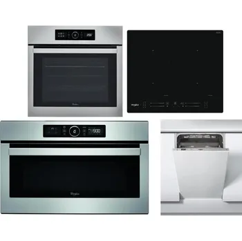 Set domácích spotřebičů WHIRLPOOL ABSOLUTE AKZ9 6230 IX + WHIRLPOOL WL S7260 NE + WHIRLPOOL ABSOLUTE AMW 730 IX + WHIRLPOOL WSIC 3M27 C