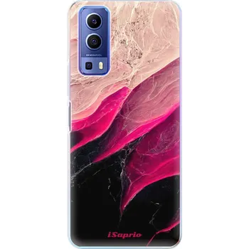 Pouzdro na mobilní telefon Odolné silikonové pouzdro iSaprio - Black and Pink - Vivo Y72 5G