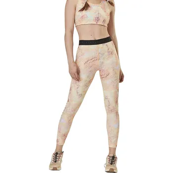 Dámské legíny legíny Picture Caty Print - Geology Cream L