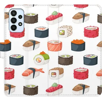 Pouzdro na mobilní telefon Flipové pouzdro iSaprio - Sushi Pattern 02 - Samsung Galaxy A23 / A23 5G