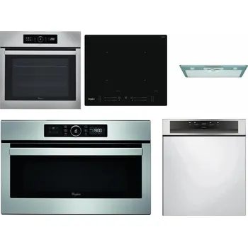 Set domácích spotřebičů WHIRLPOOL ABSOLUTE AKZ9 6230 IX + WHIRLPOOL WL S7260 NE + WHIRLPOOL AKR 650/1 IX + WHIRLPOOL ABSOLUTE AMW 730 IX + WHIRLPOOL WBC 3C34 PF X