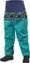 Chlapecké kalhoty Unuo Batolecí softshellové kalhoty s fleecem smaragdové/pejsci