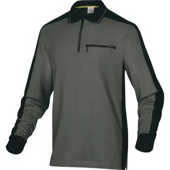pracovní tričko Pracovní polokošile Delta Plus M5POL Barva: Šedá, Velikost: 3XL