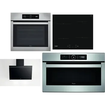 Set domácích spotřebičů WHIRLPOOL ABSOLUTE AKZ9 6230 IX + WHIRLPOOL WS Q2760 BF + WHIRLPOOL AKR 62F LT K + WHIRLPOOL ABSOLUTE AMW 730 IX