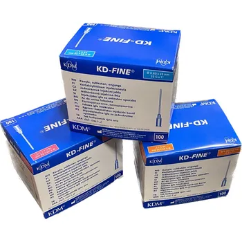 Zdravotnický materiál Jehla KDM 26G (0,45x12mm) hnědá (100ks)