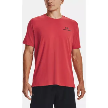 Pánské tričko Pánské funkční tričko Under Armour UA Rush Energy SS-RED - červené Velikost: M