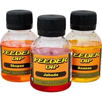 Návnadové aroma Feeder Dip 50 ml tekutý Jahoda